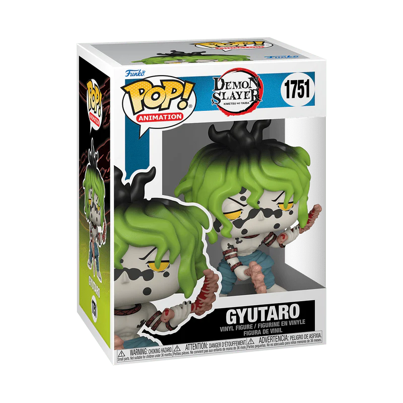 Funko Pop! Animation: Demon Slayer: Kimetsu no Yaiba - Gyutaro #1751 - Image 2