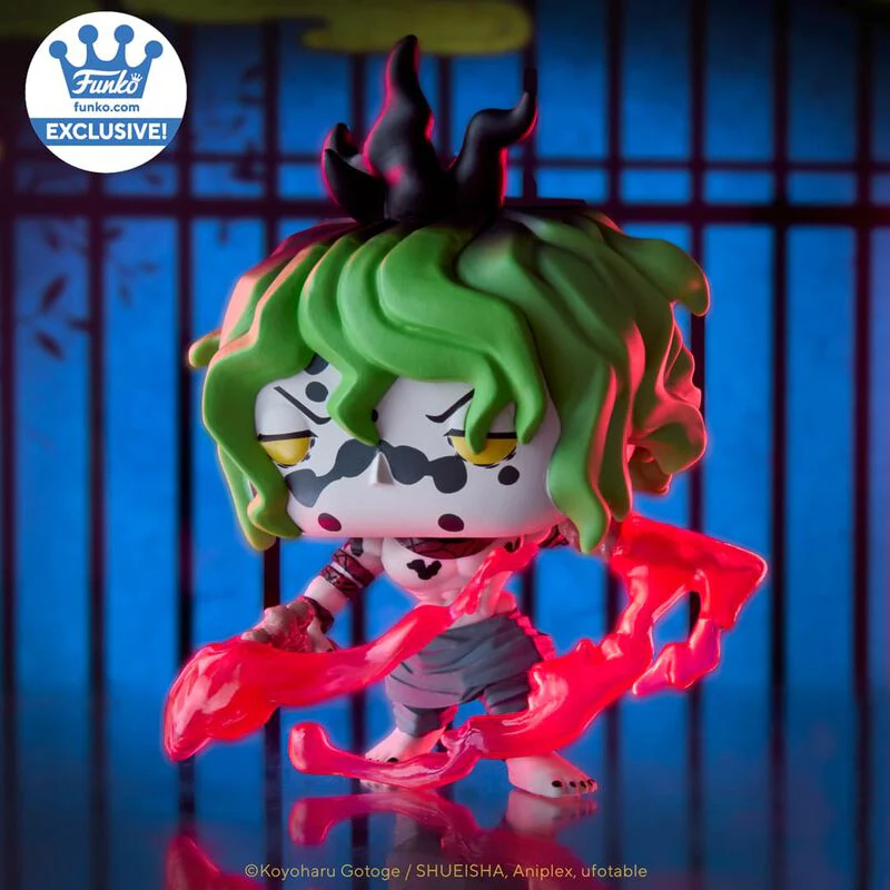 Funko Pop! Animation: Demon Slayer: Kimetsu no Yaiba - Gyutaro Blood Attack #1754 Shop Exclusive - Image 2
