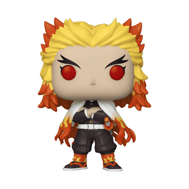 Funko Pop! Animation: Demon Slayer: Kimetsu no Yaiba - Kyojuro Rengoku #1308 - Image 1