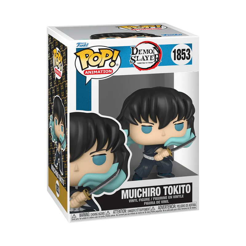 Funko Pop! Animation: Demon Slayer: Kimetsu no Yaiba - Muichiro Tokito Attack #1853 - Image 2