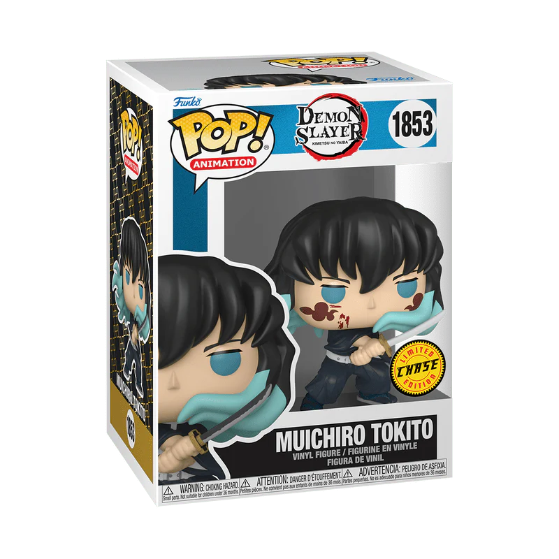 Funko Pop! Animation: Demon Slayer: Kimetsu no Yaiba - Muichiro Tokito Attack with Alternate Sword Chase #1853 - Image 2