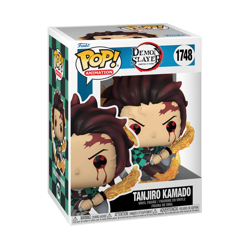 Funko Pop! Animation: Demon Slayer: Kimetsu no Yaiba - Tanjiro Kamado Sun Breathing #1748 - Image 2