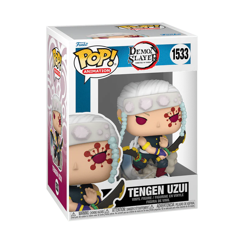 Funko Pop! Animation: Demon Slayer: Kimetsu no Yaiba - Tengen Uzui with Nichirin Cleavers - Image 2