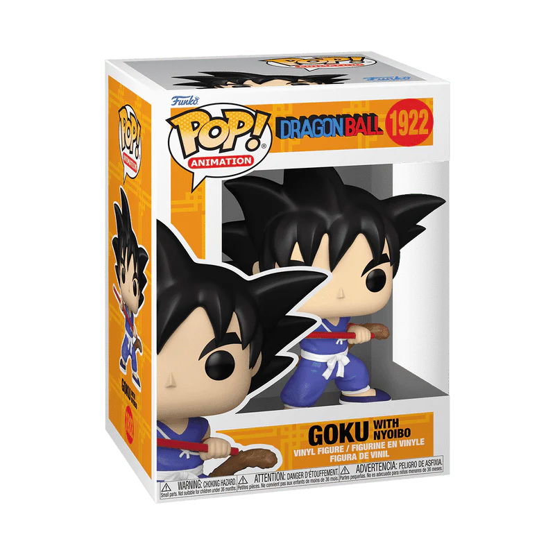 Funko Pop! Animation: Dragon Ball - Goku with Nyoibou #1922 - Image 2