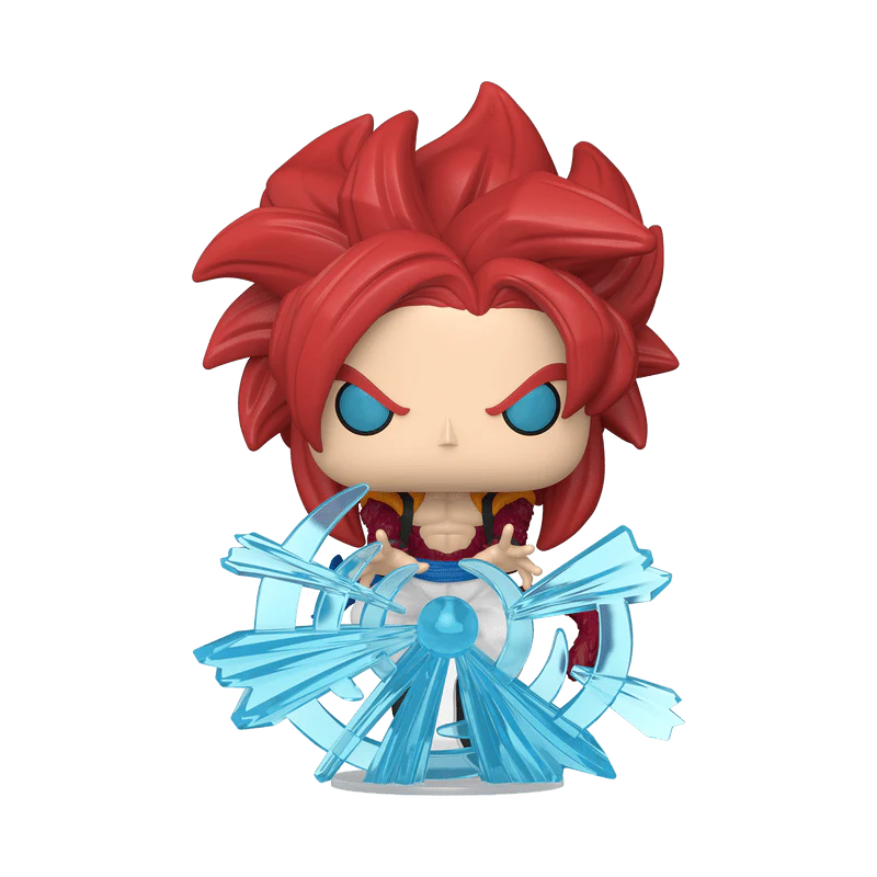 Funko Pop! Animation: Dragon Ball GT – Super Saiyan 4 Gogeta with Energy Blast #2074 Glow-in-the-dark Chase