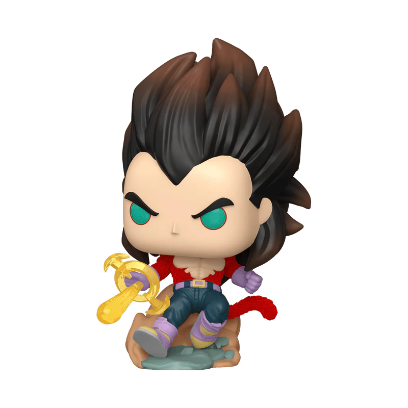 Funko Pop! Animation: Dragon Ball GT – Super Saiyan 4 Vegeta Flocked #2078 Exclusive