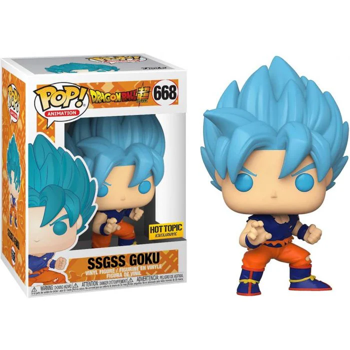 Funko Pop! Animation: Dragon Ball Super - SSGSS Goku Exclusive - Image 1
