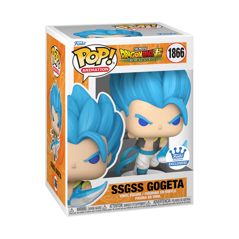 Funko Pop! Animation: Dragon Ball Super: Broly - SSGSS Gogeta #1866 Shop Exclusive - Image 2