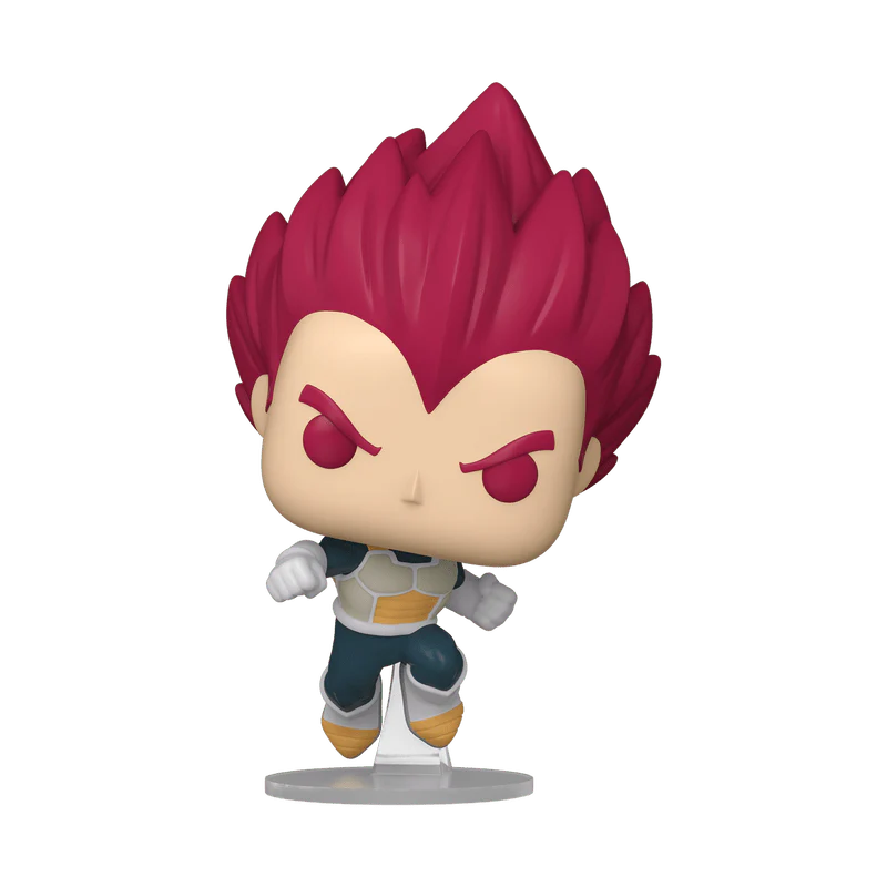 Funko Pop! Animation: Dragon Ball Super: Broly - Super Saiyan God Vegeta Punching #1862 - Image 1