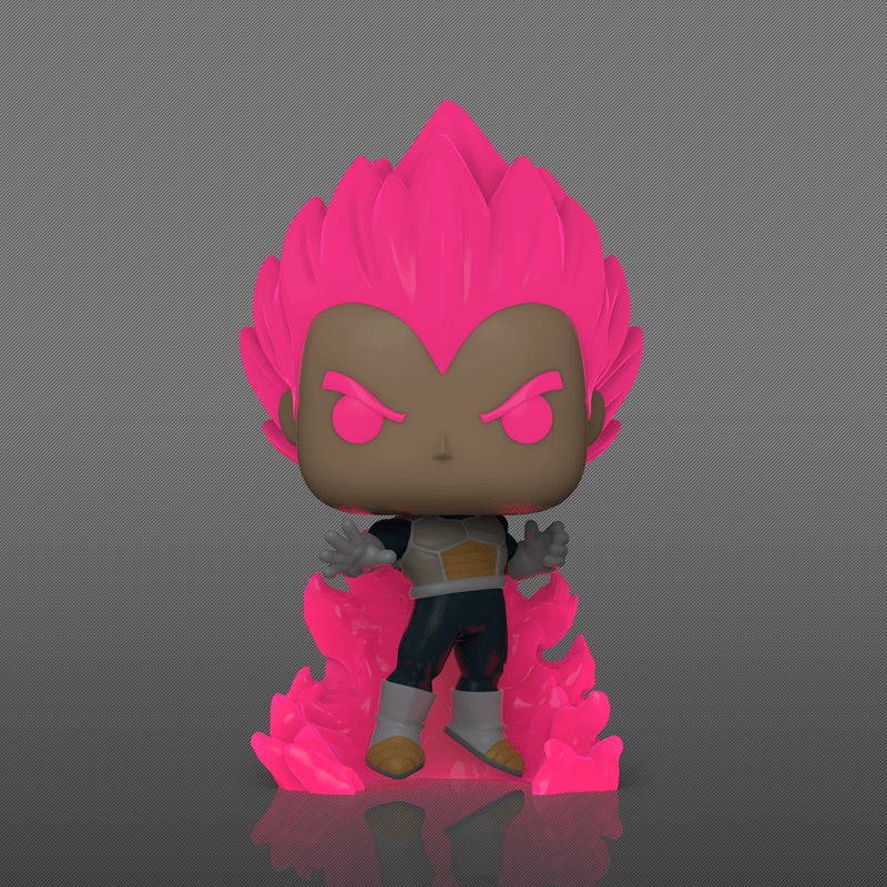 Funko Pop! Animation: Dragon Ball Super: Broly – Super Saiyan God Vegeta with Aura Glow-in-the-dark Chase #1868 Chalice Collectibles Exclusive