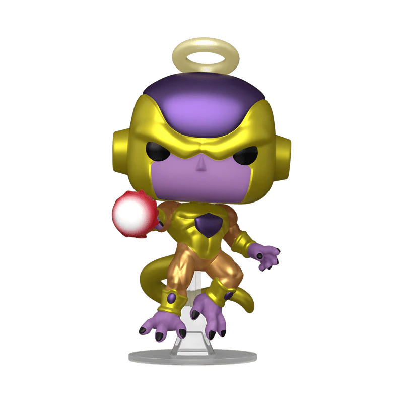 Funko Pop! Animation: Dragon Ball Super - Golden Frieza Metallic #1816 Chalice Collectibles Exclusive - Image 1
