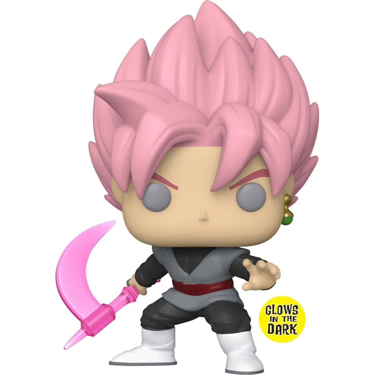 Funko Pop! Animation: Dragon Ball Super - Saiyan Rose Goku Black Glow-in-the-Dark Entertainment Earth Exclusive - Image 2