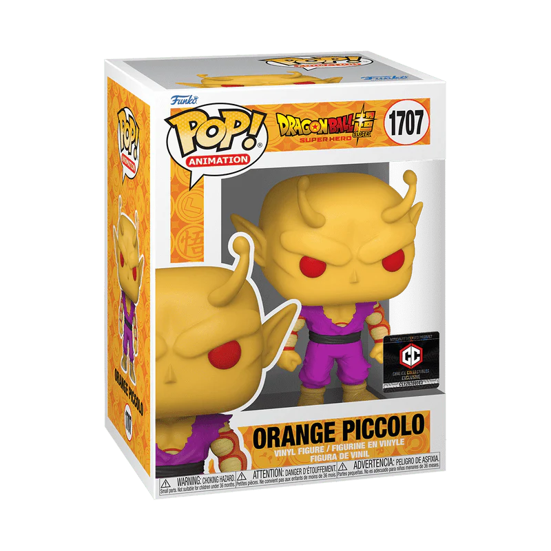 Funko Pop! Animation: Dragon Ball Super: Super Hero - Orange Piccolo #1707 Chalice Collectibles Exclusive - Image 2