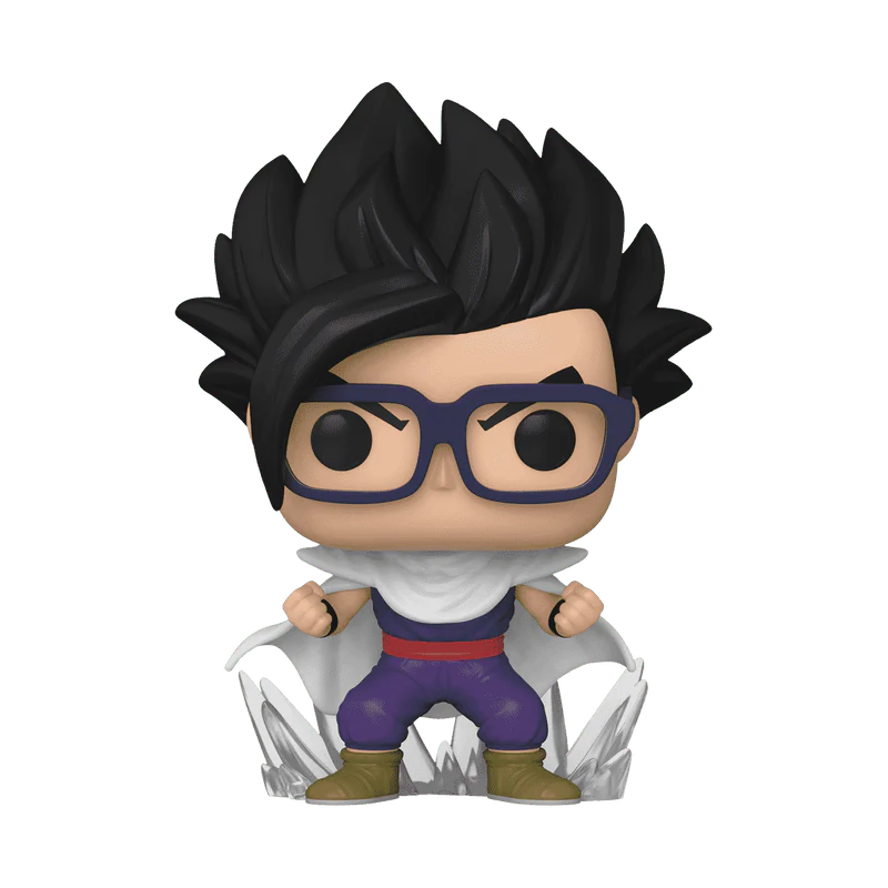 Funko Pop! Animation: Dragon Ball Super: Super Hero - Super Saiyan Gohan in Cape #1708 Chalice Collectibles Exclusive - Image 1