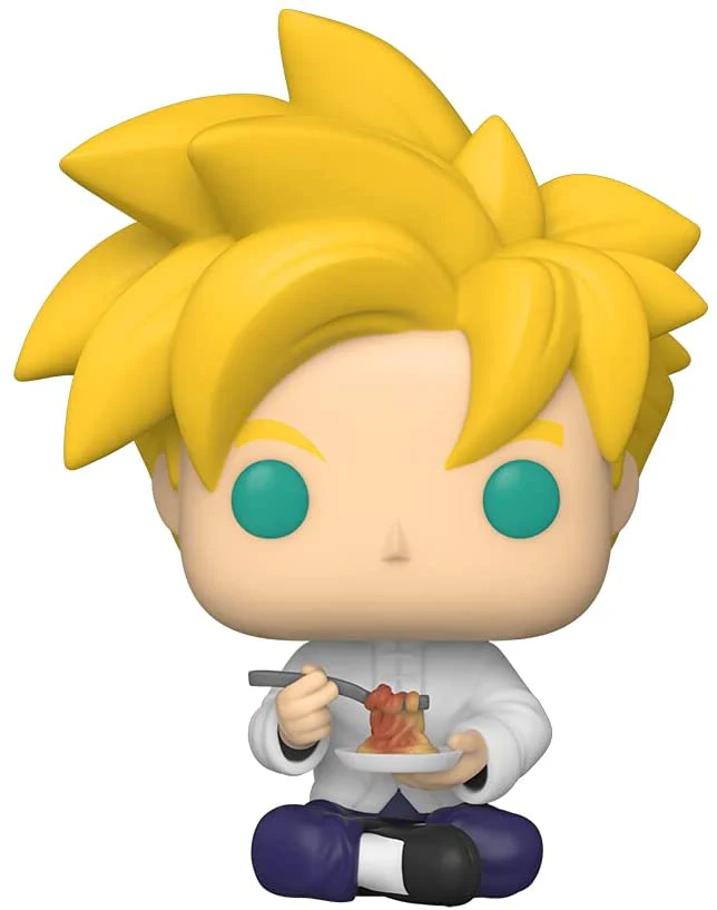 Funko Pop! Animation: Dragon Ball Z - SS Gohan with Noodles Vinyl Figure - Image 1