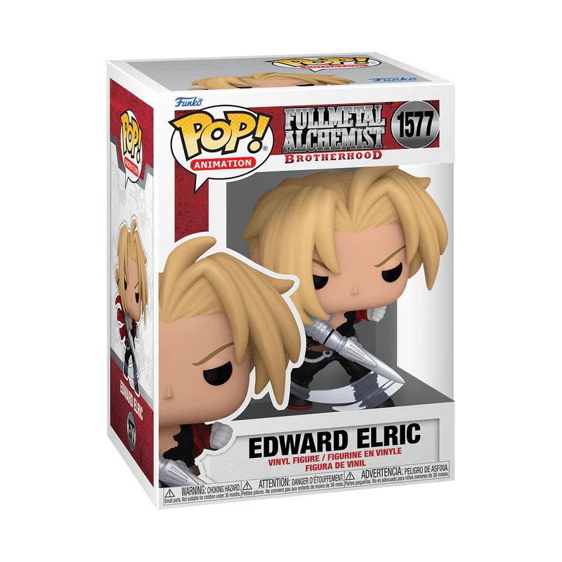 Funko Pop! Animation: Fullmetal Alchemist: Brotherhood - Edward Elric with Blade Arm #1577 - Image 2