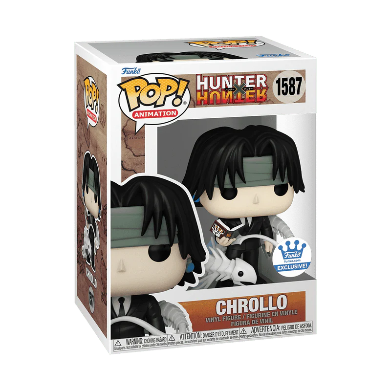 Funko Pop! Animation: Hunter x Hunter – Chrollo Lucilfer #1587 Shop Exclusive