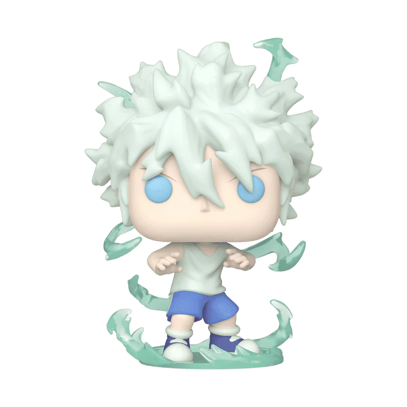Funko Pop! Animation: Hunter x Hunter - Killua Zoldyck Godspeed #1106 AAA Anime Exclusive - Image 1
