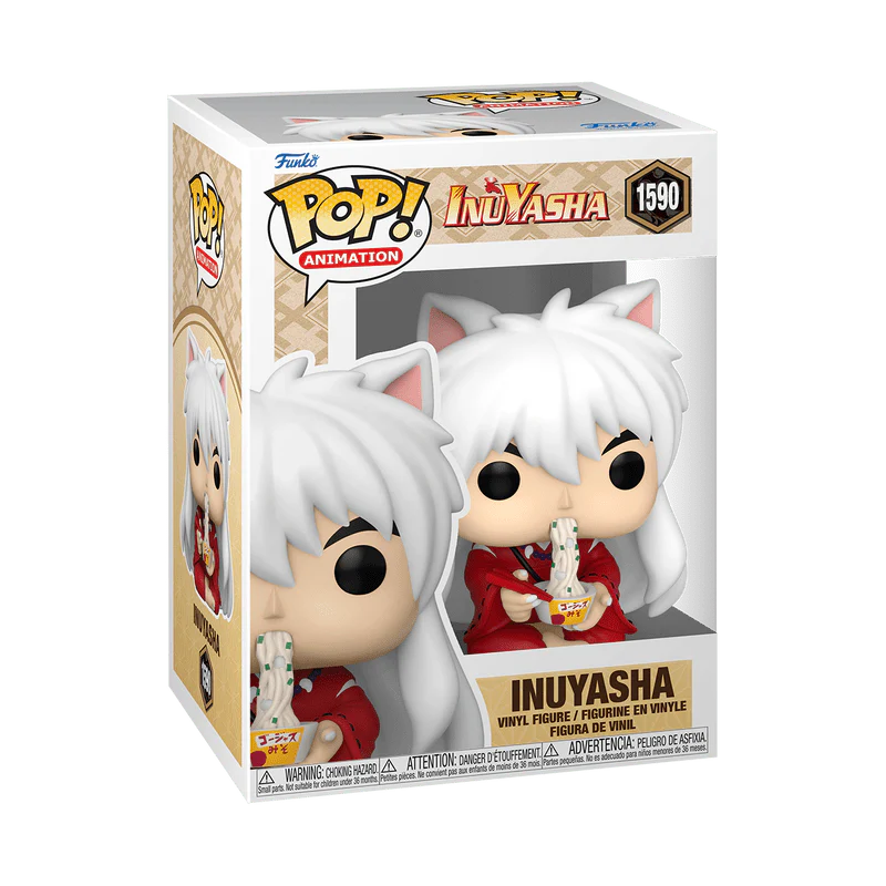 Funko Pop! Animation: Inuyasha - Inuyasha Eating Noodles #1590 - Image 2