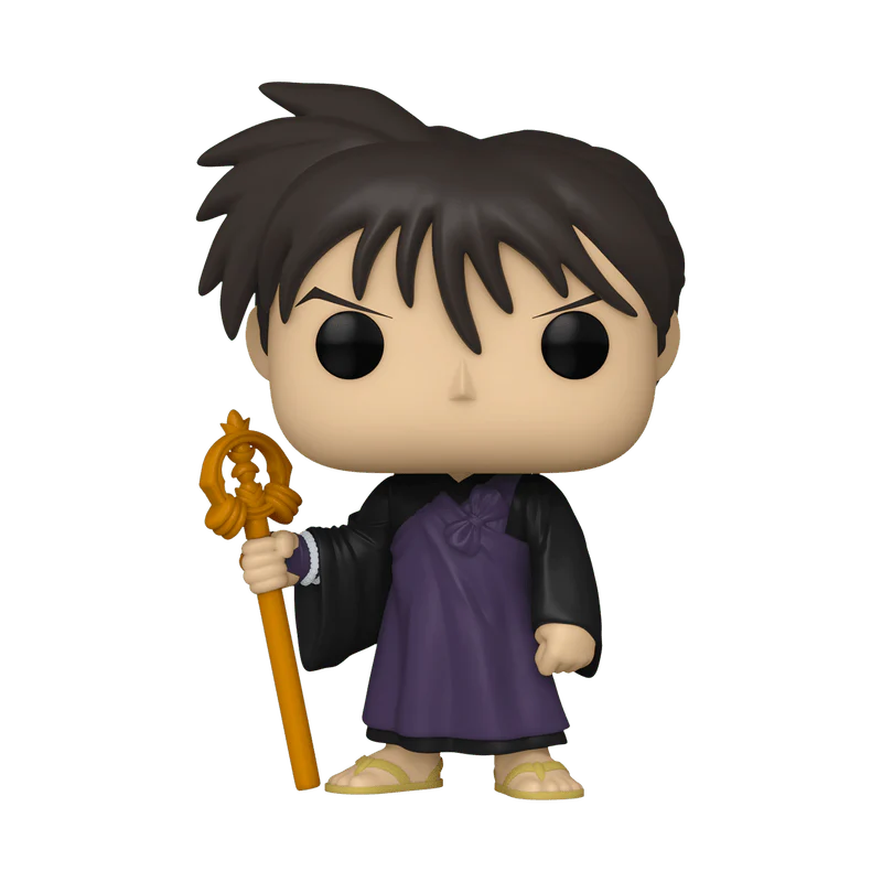Funko Pop! Animation: Inuyasha - Miroku #1594 PX Previews Exclusive - Image 1