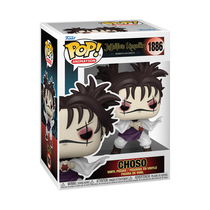 Funko Pop! Animation: Jujutsu Kaisen - Choso Piercing Blood #1886 - Image 2
