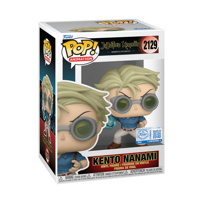 Funko Pop! Animation: Jujutsu Kaisen - Kento Nanami Shibuya Incident Arc #2129 GameStop Exclusive - Image 2