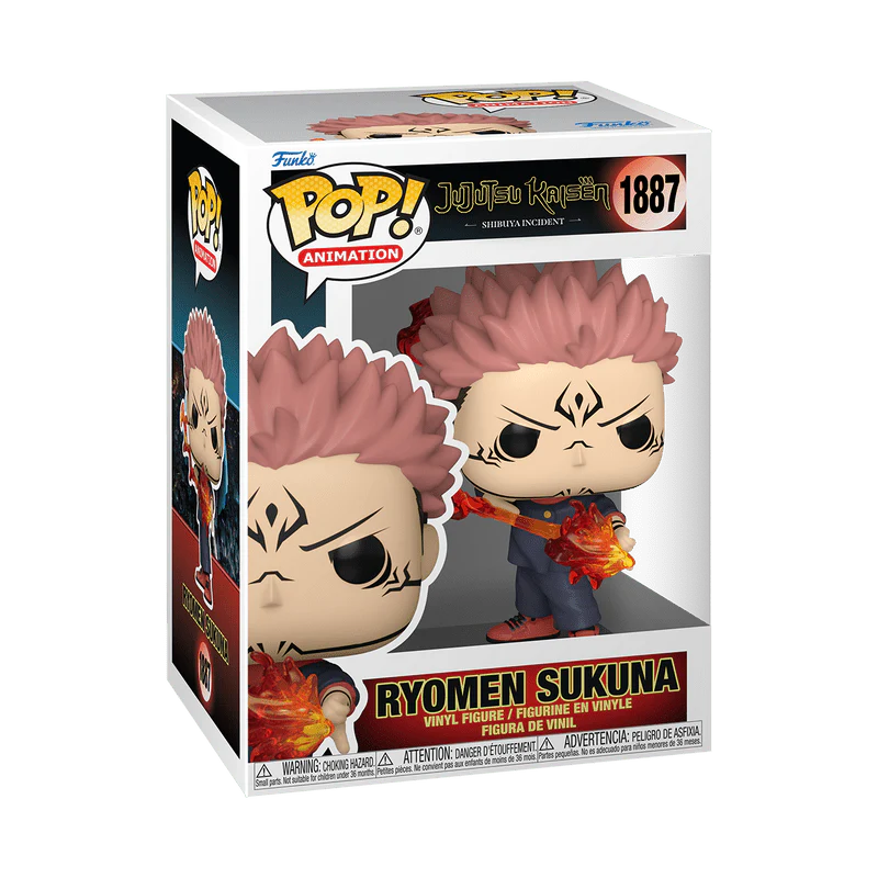Funko Pop! Animation: Jujutsu Kaisen - Ryomen Sukuna Fire Arrow #1887 - Image 2