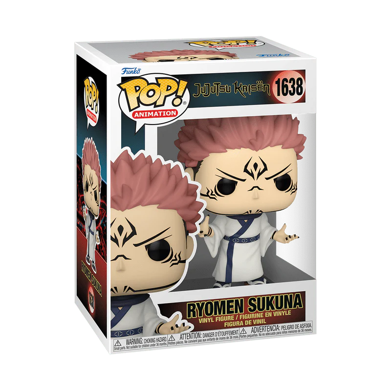 Funko Pop! Animation: Jujutsu Kaisen - Ryomen Sukuna in Kimono #1638 - Image 2