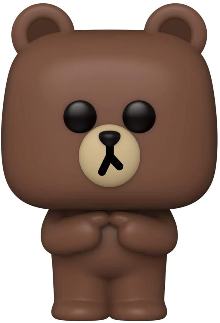 Funko Pop! Animation: Line Friends - Brown Vinyl Figure - Image 1