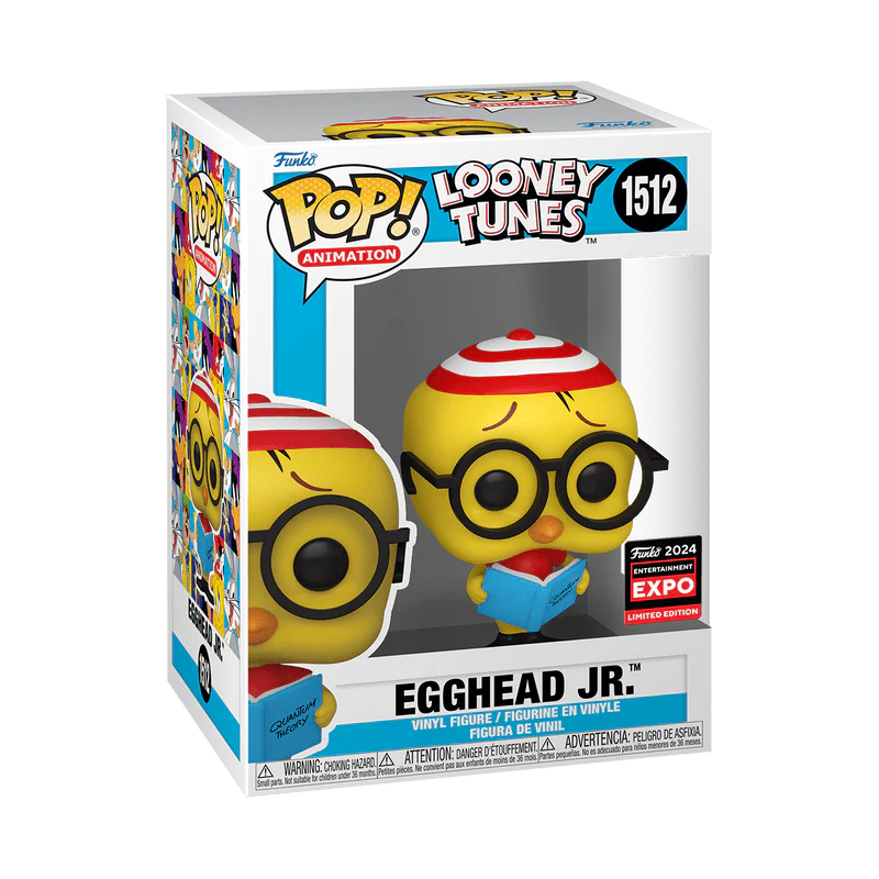 Funko Pop! Animation: Looney Tunes - Egghead Jr. 2024 Limited Edition Entertainment Expo Shared Exclusive - Image 2