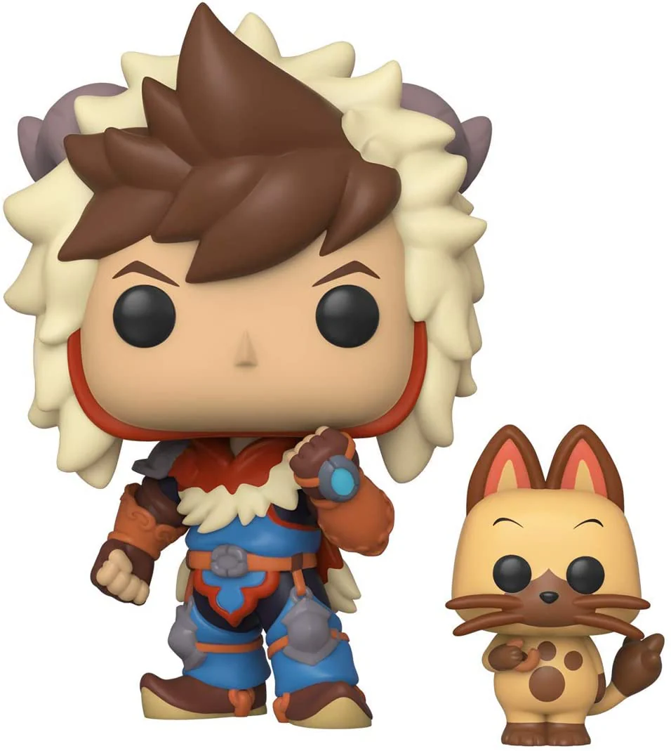 Funko Pop Animation Monster Hunter Lute with Navirou Vinyl Figure