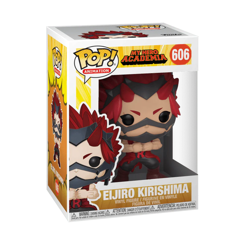 Funko Pop! Animation: My Hero Academia - Eijiro Kirishima #606 - Image 2