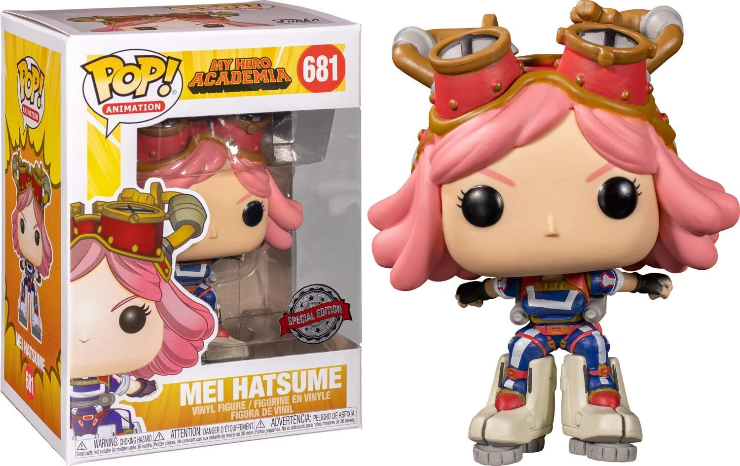 Funko Pop! Animation: My Hero Academia - Mei Hatsume Vinyl Figure - Image 1