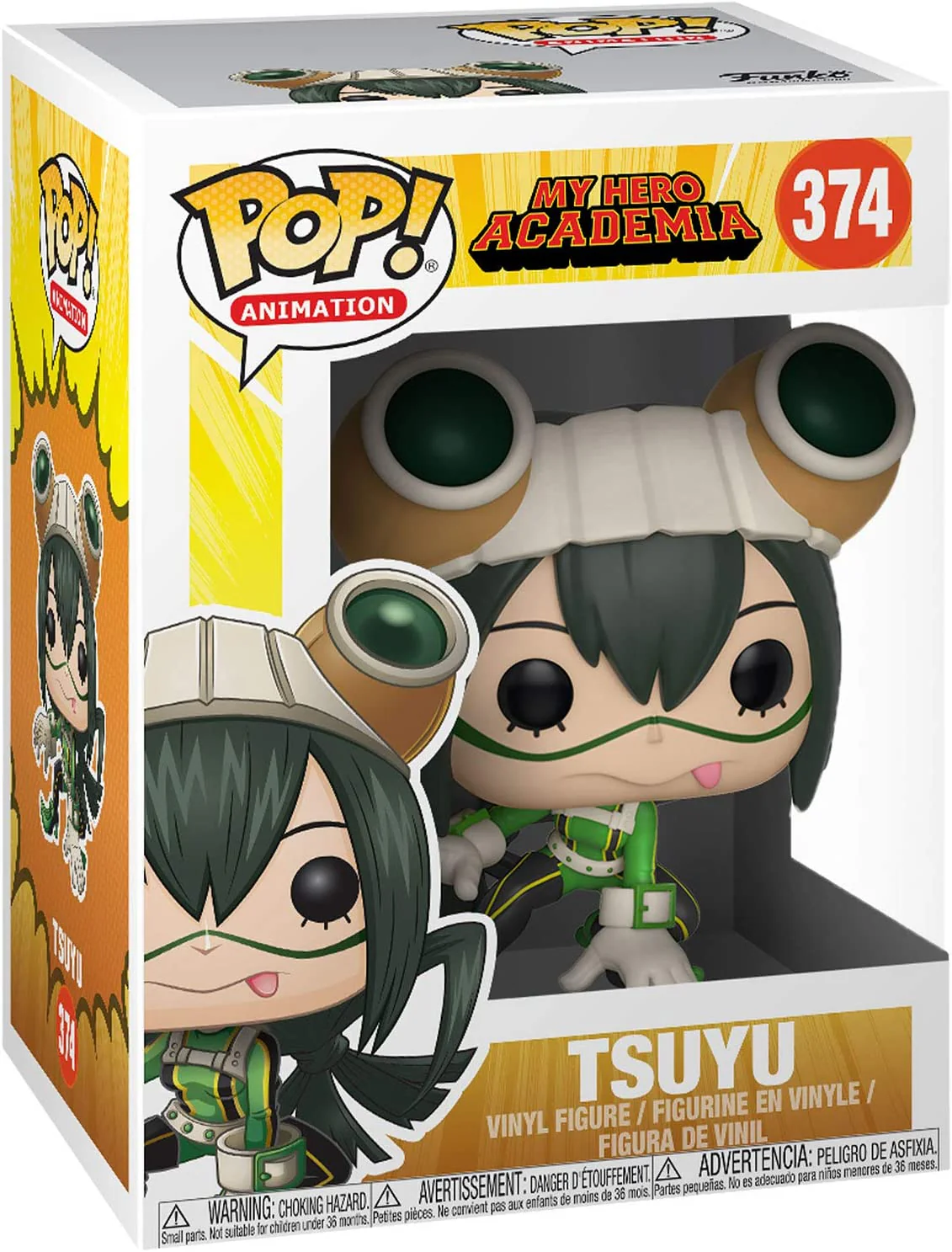 Funko Pop! Animation: My Hero Academia - Tsuyu Asui #374 - Image 3