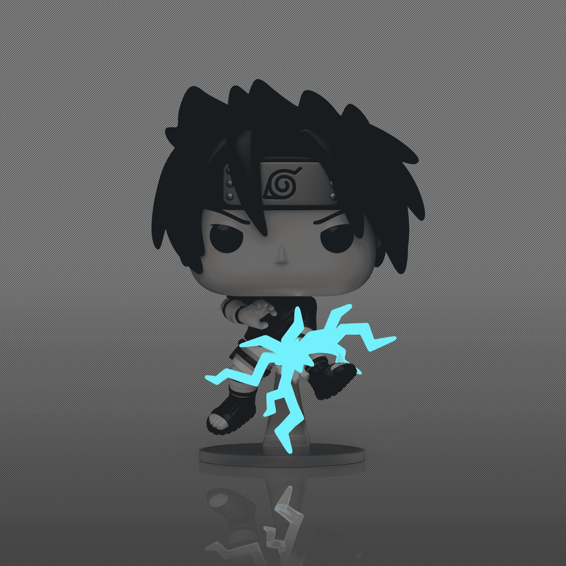 Funko Pop! Animation: Naruto - Sasuke Uchiha #1969 Glow-in-the-Dark Entertainment Earth Exclusive - Image 3