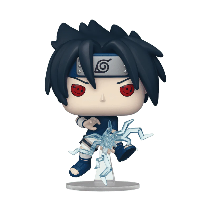 Funko Pop! Animation: Naruto - Sasuke Uchiha #1969 Glow-in-the-Dark Entertainment Earth Exclusive - Image 1