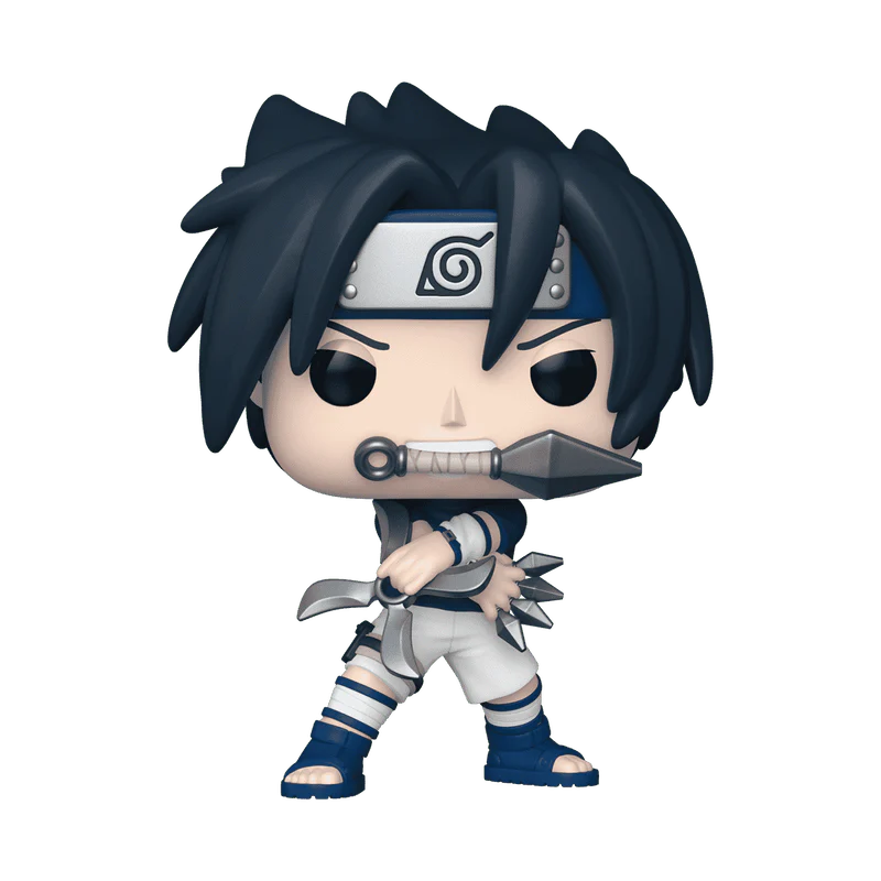 Funko Pop! Animation: Naruto - Sasuke Uchiha with Demon Wind Shuriken #1965 - Image 1