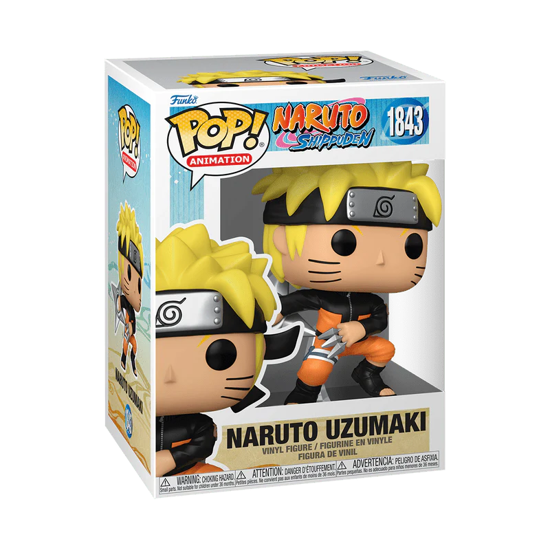 Funko Pop! Animation: Naruto Shippuden - Naruto Uzumaki with Shuriken #1843 - Image 2