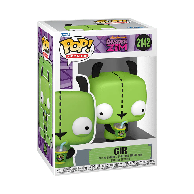Funko Pop! Animation: Invader Zim - GIR Dog Disguise #2142 - Image 2