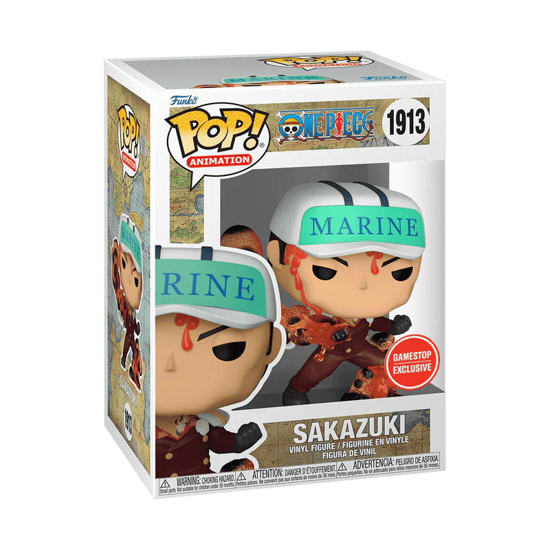 Funko Pop! Animation: One Piece - Admiral Akainu Sakazuki #1913 GameStop Exclusive - Image 2