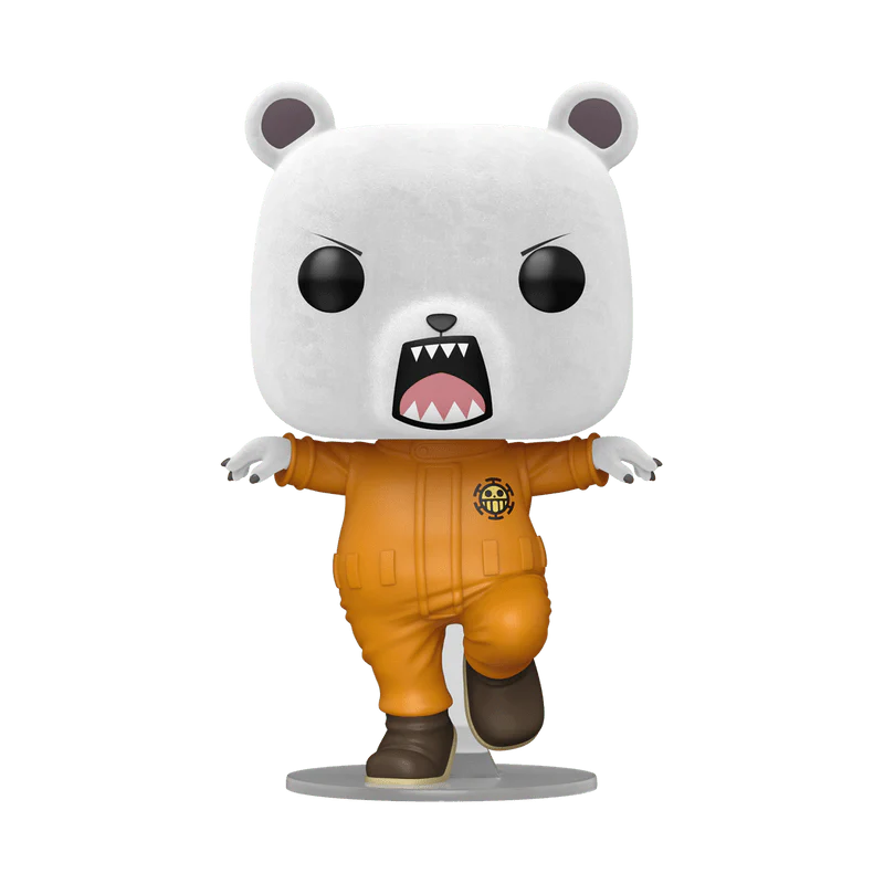 Funko Pop! Animation: One Piece - Bepo Flocked #1896 AAA Anime Exclusive - Image 1