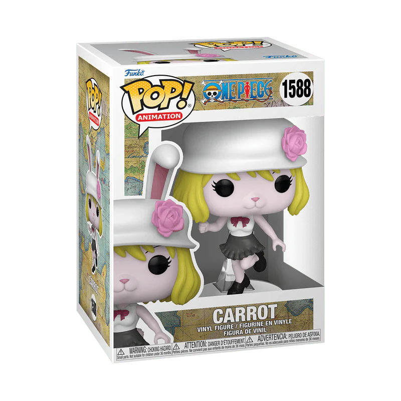 Funko Pop! Animation: One Piece - Carrot In White Hat #1588 - Image 2