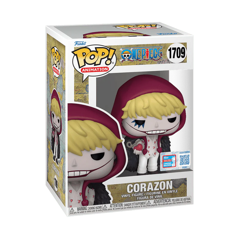 Funko Pop! Animation: One Piece - Corazon with Devil Fruit #1709 2024 Fall Convention Exclusive - Image 2