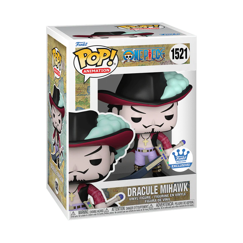 Funko Pop! Animation: One Piece - Dracule Mihawk #1521 Shop Exclusive - Image 2