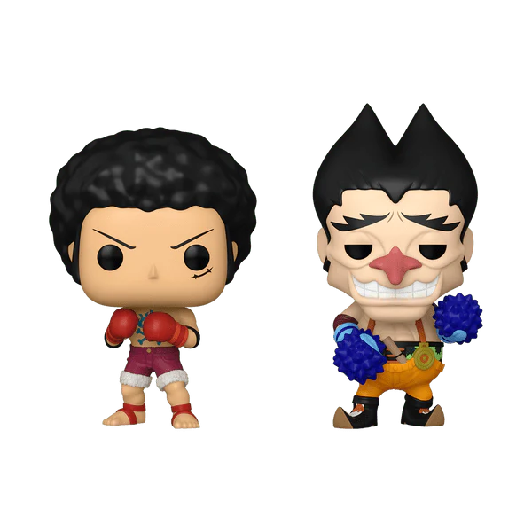 Funko Pop! Animation: One Piece - Luffy & Foxy 2-Pack Hot Topic Exclusive - Image 1