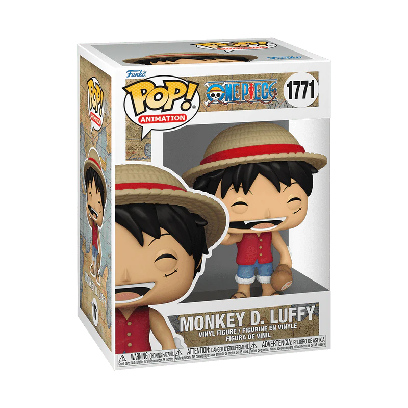Funko Pop! Animation: One Piece - Monkey D. Luffy with Meat #1771 - Image 2