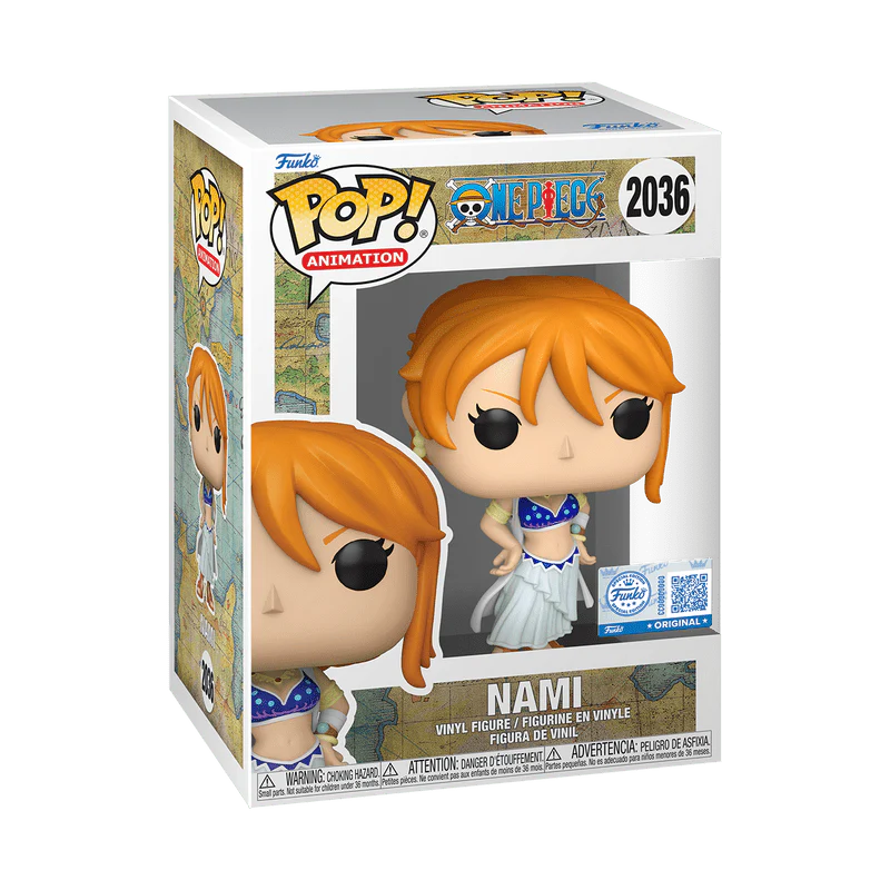 Funko Pop! Animation: One Piece - Nami Alabasta Arc #2036 Shop Exclusive - Image 2