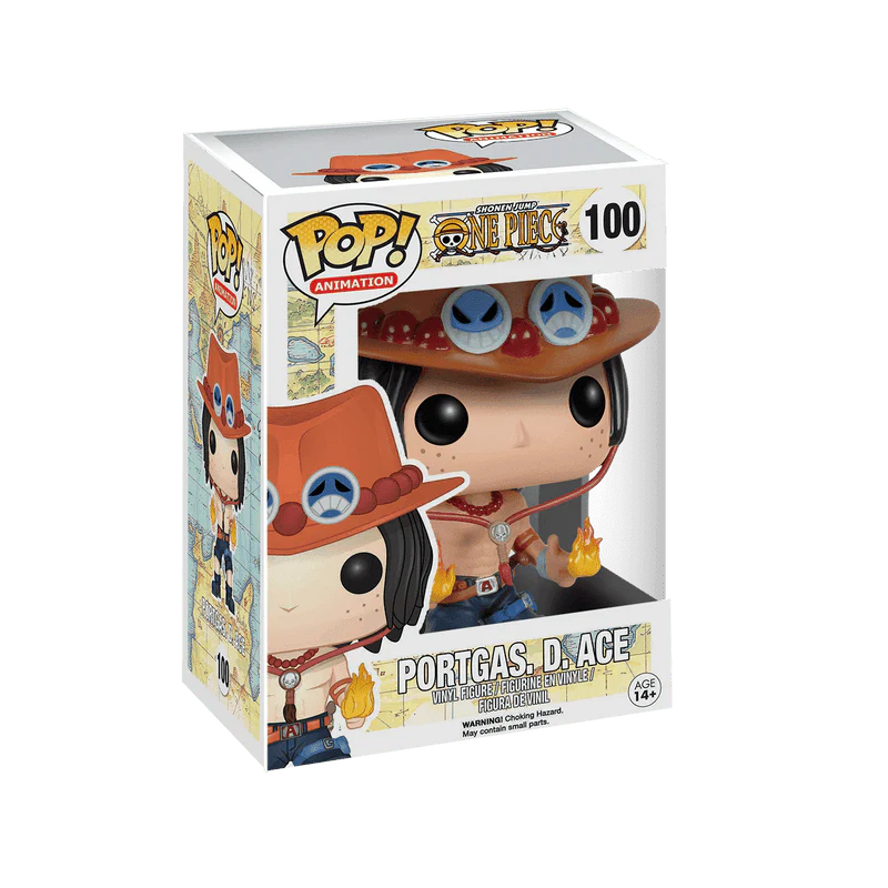 Funko Pop! Animation: One Piece - Portgas D. Ace #100 - Image 3
