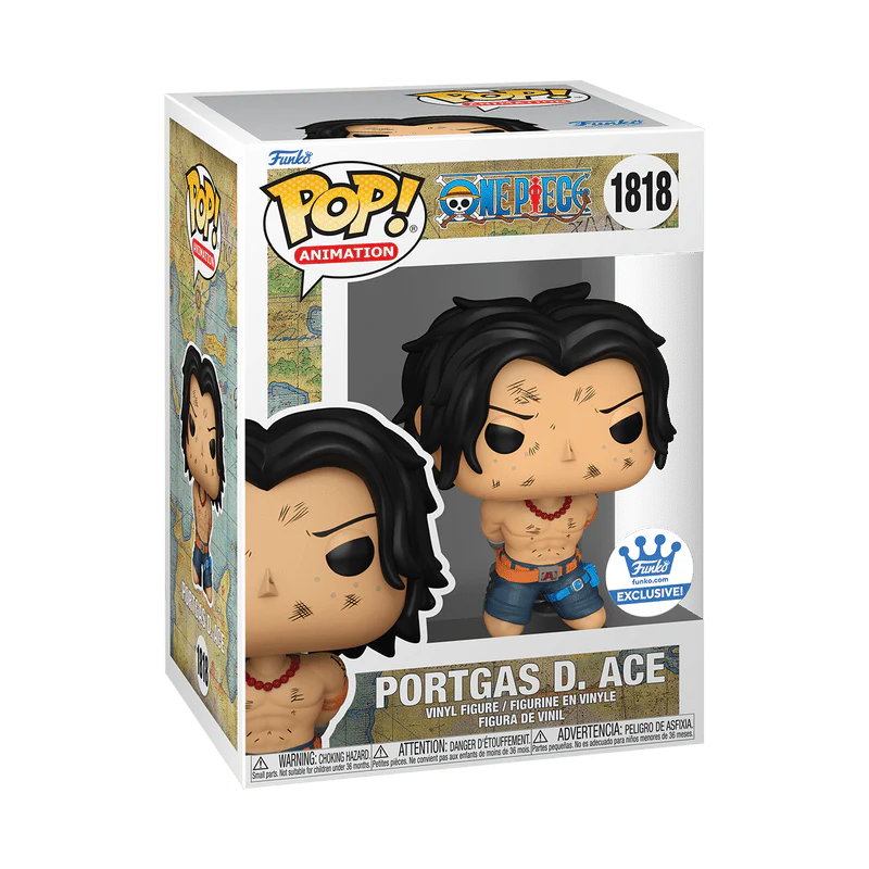 Funko Pop! Animation: One Piece - Portgas D. Ace Execution with Protector #1818 Shop Exclusive - Image 2
