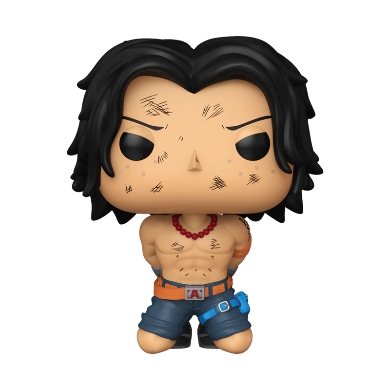 Funko Pop! Animation: One Piece - Portgas D. Ace Execution with Protector #1818 Shop Exclusive - Image 1